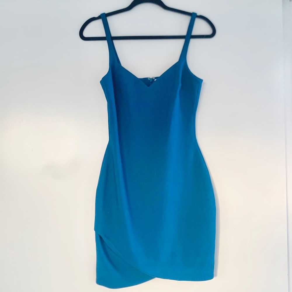 Likely Blue Mini Cocktail Dress Sz 4